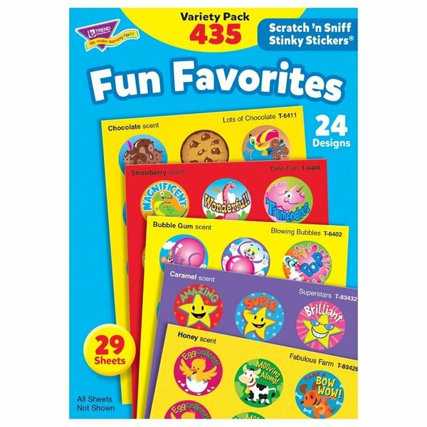 Trend Stinky Stickers Fun Favorites, 435PK T-6491